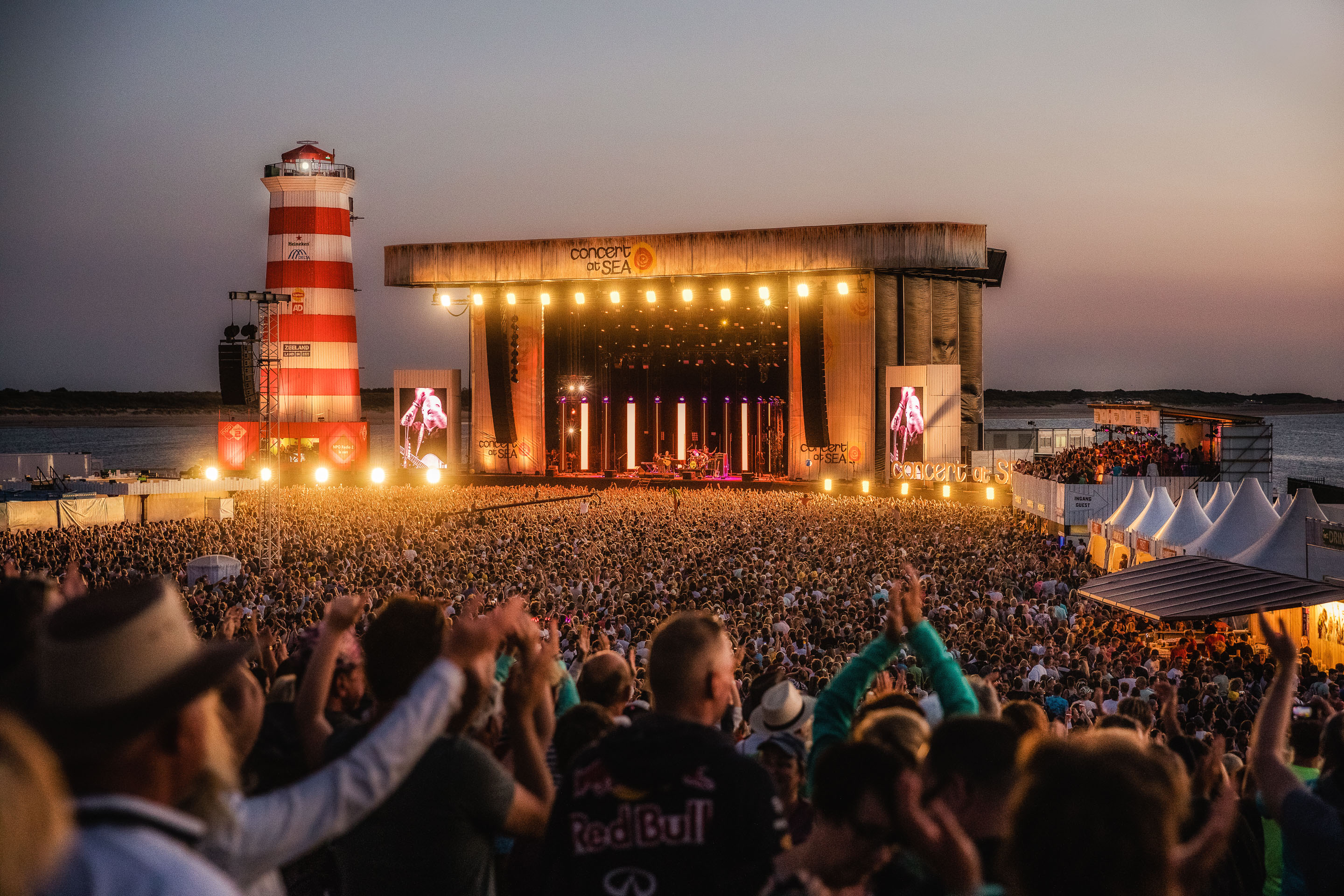 Concert at Sea CAS op de Brouwersdam 